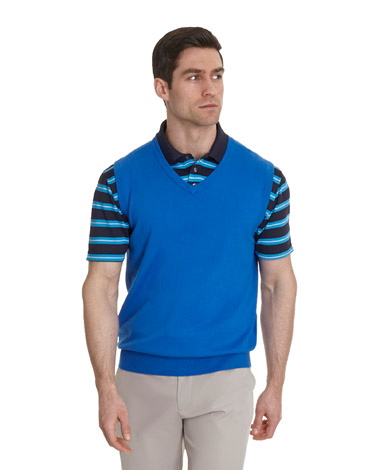 Pdraig Harrington Cotton And Cashmere Slipover